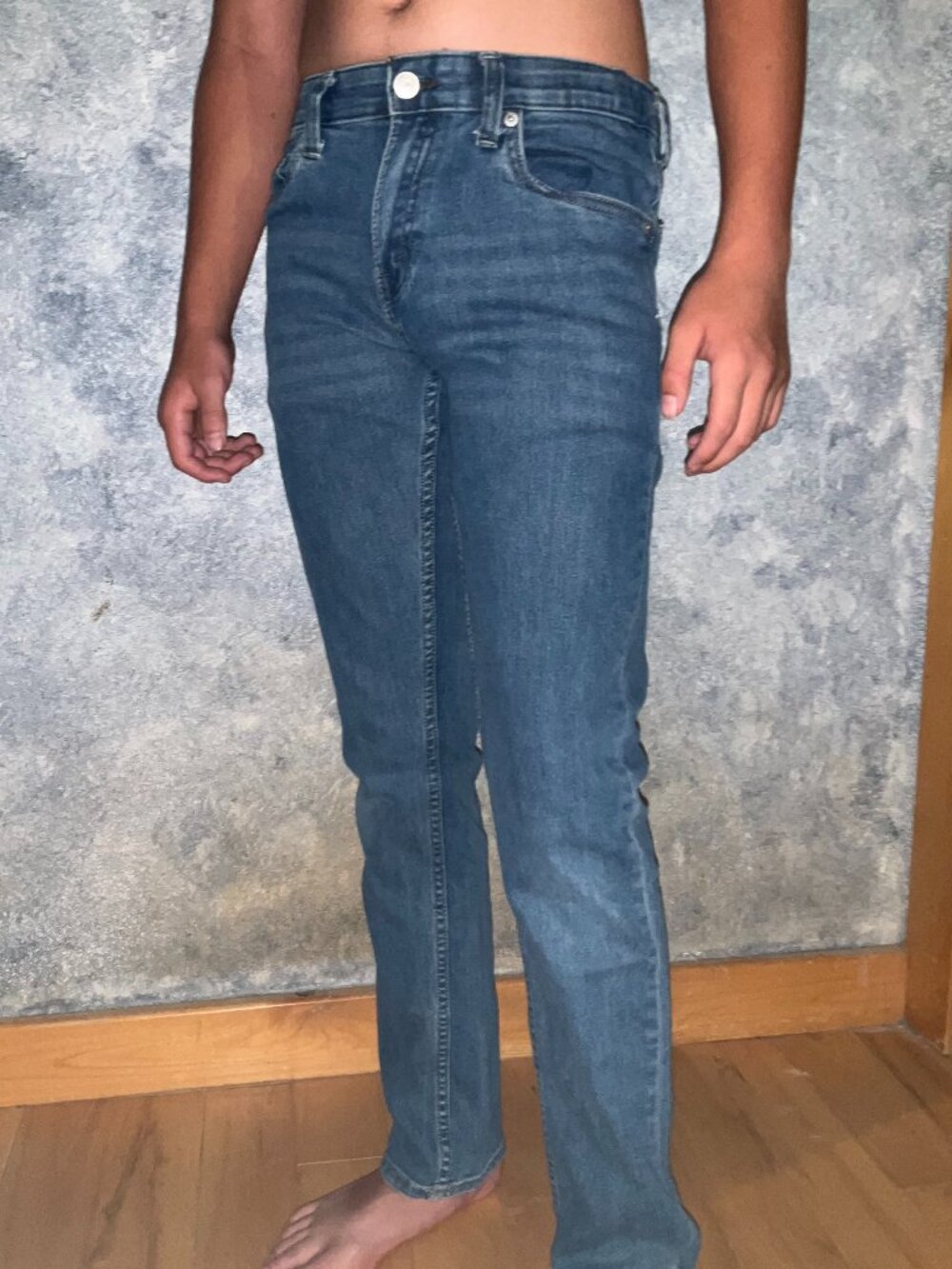 Boy's Levis 511 Blue Jeans